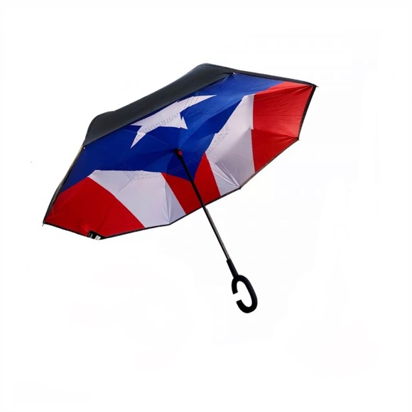 Puerto Rico flag umbrella - Picture 3 of 4